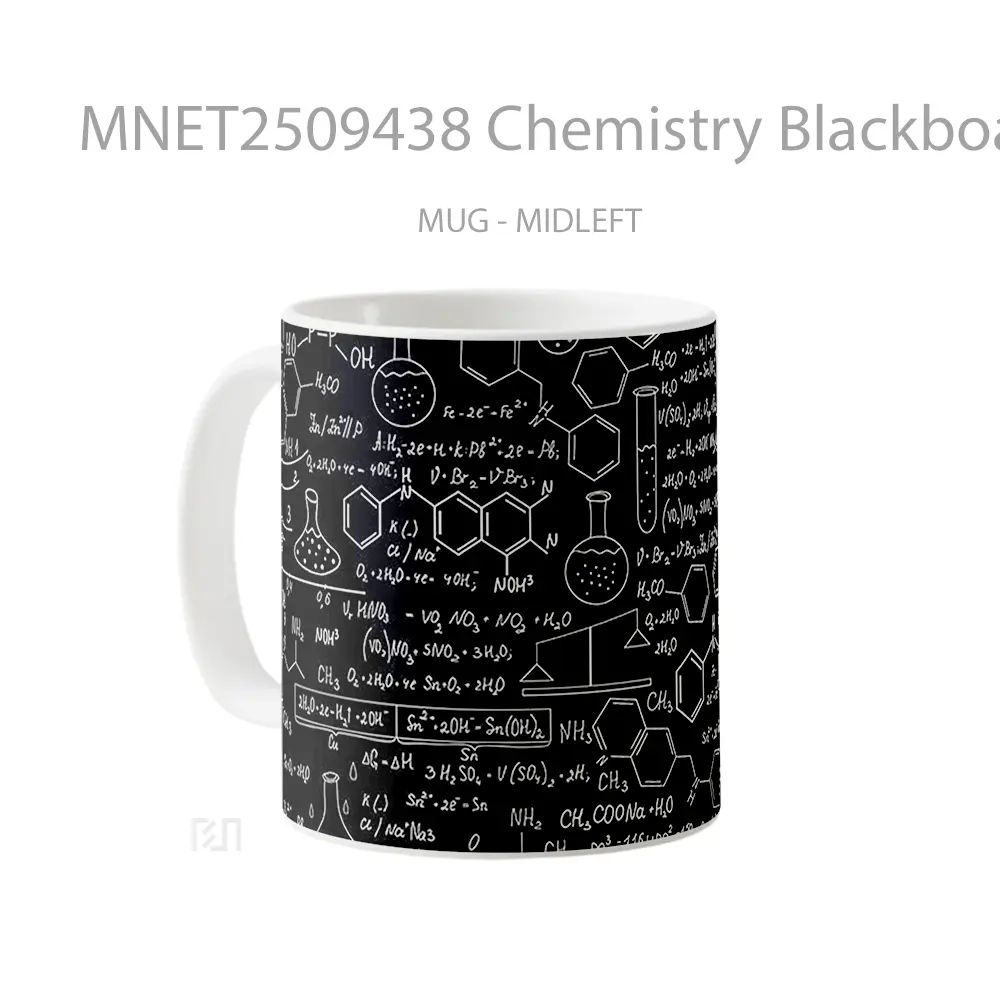 Chemistry Blackboard Equations Science Mug MNET2509438 - All-side / Desain