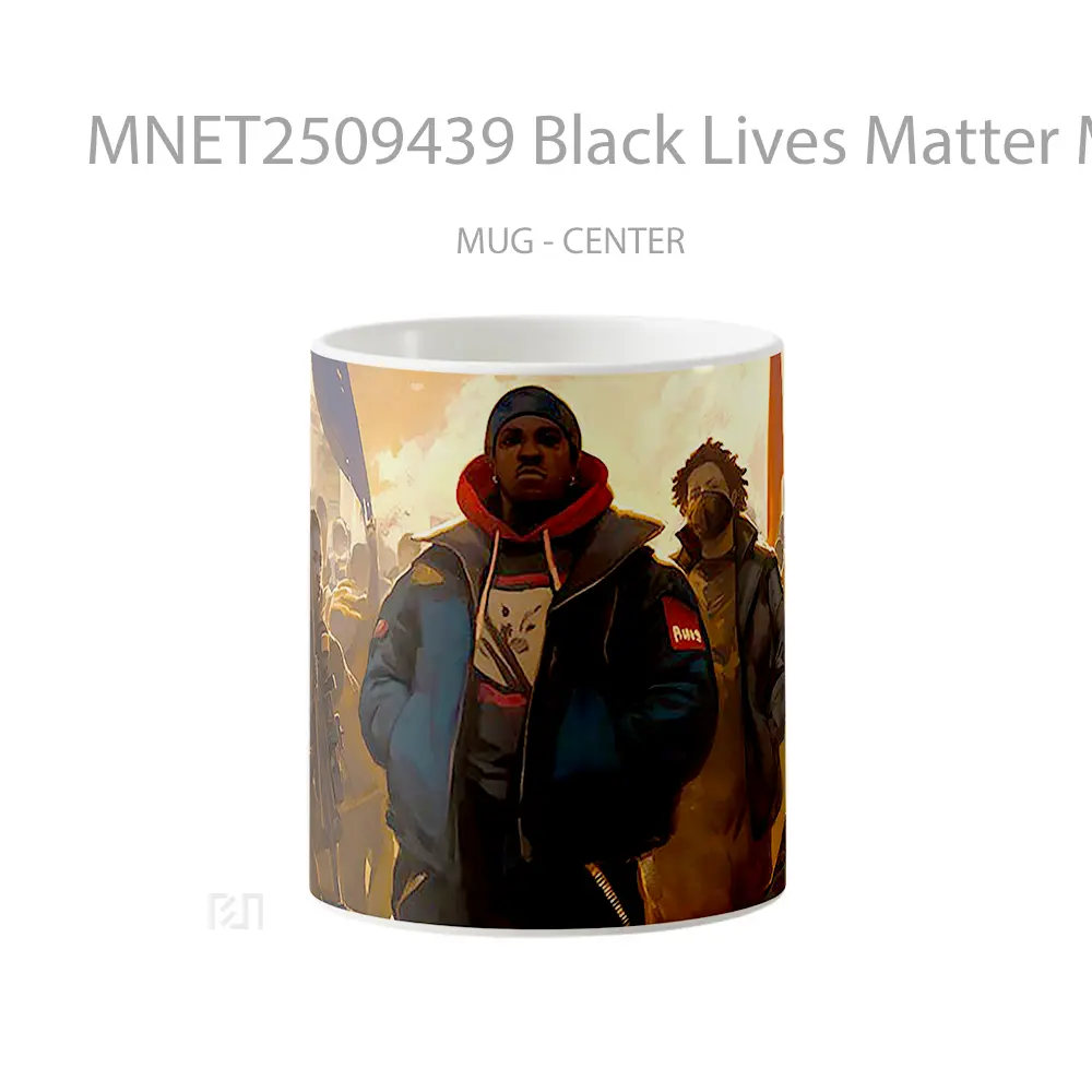 Black Lives Matter Movement Mug MNET2509439 - All-side / Desain