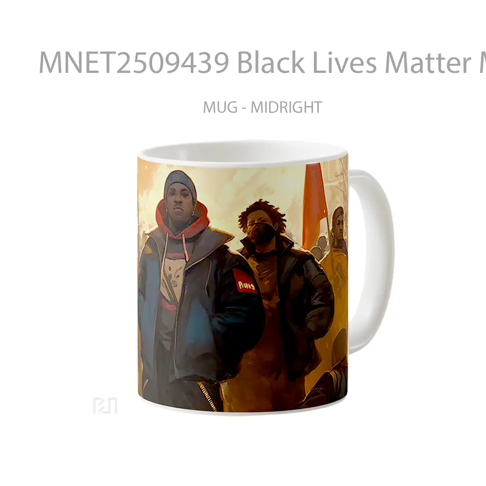 Black Lives Matter Movement Mug MNET2509439 - All-side / Desain
