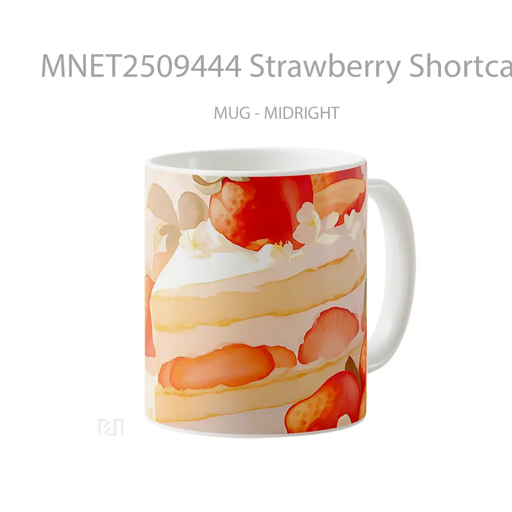 Strawberry Shortcake Dessert Mug MNET2509444 - All-side / Desain