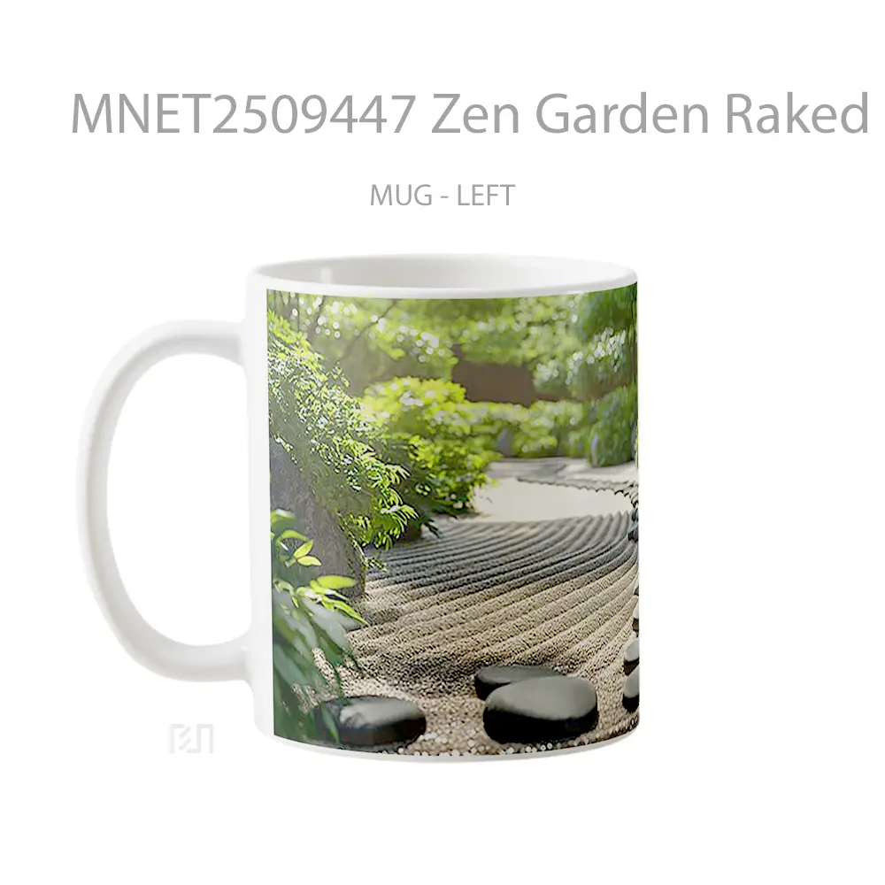 Zen Garden Raked Sand Mug MNET2509447 - All-side / Desain