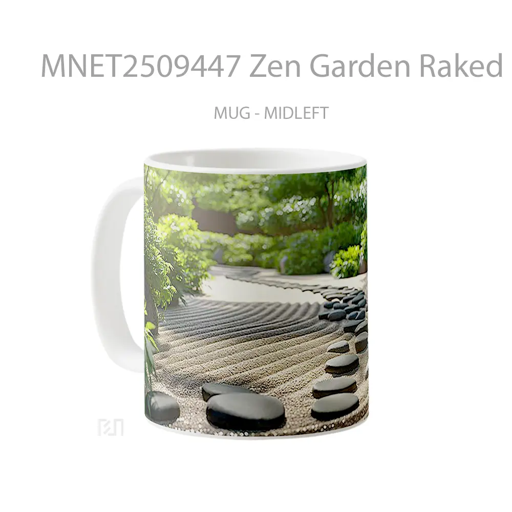 Zen Garden Raked Sand Mug MNET2509447 - All-side / Desain