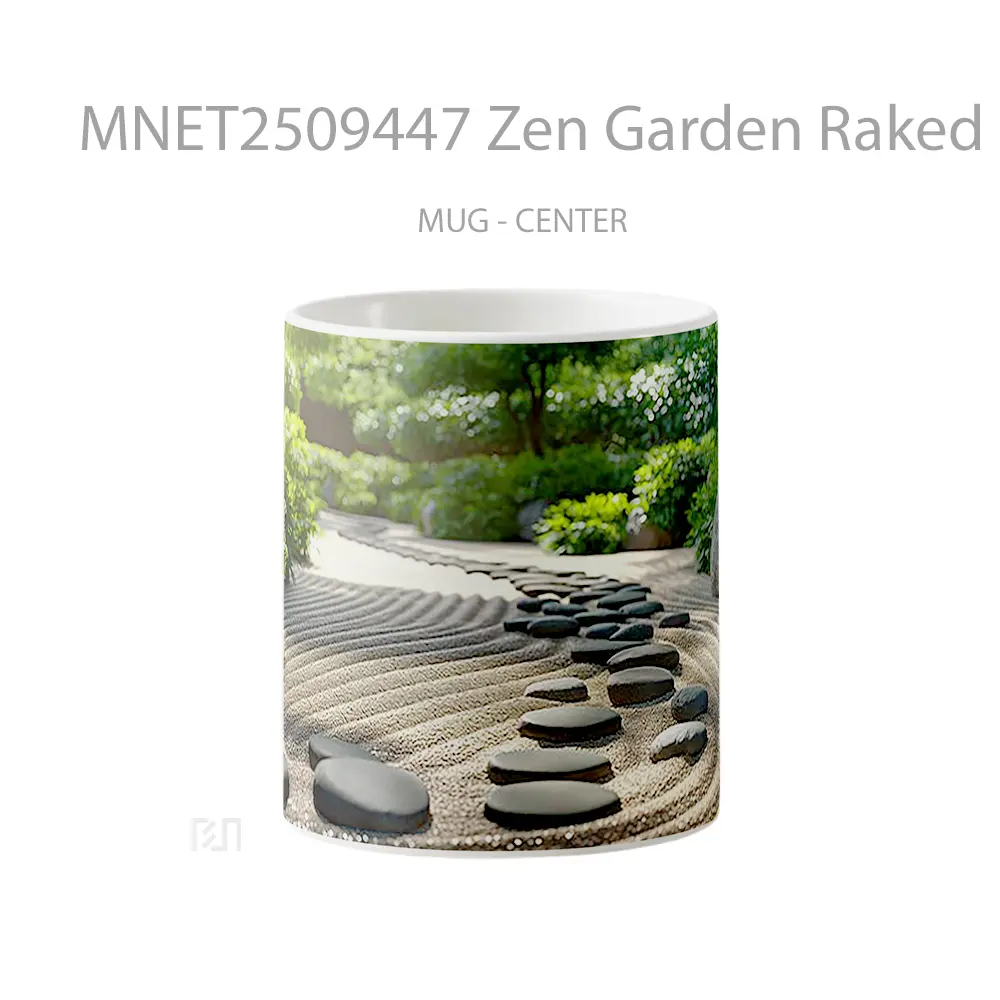 Zen Garden Raked Sand Mug MNET2509447 - All-side / Desain