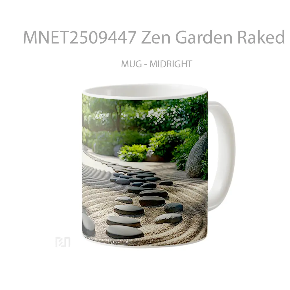 Zen Garden Raked Sand Mug MNET2509447 - All-side / Desain
