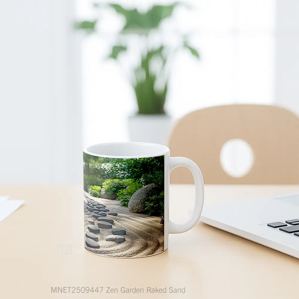 Zen Garden Raked Sand Mug MNET2509447 - All-side / Desain