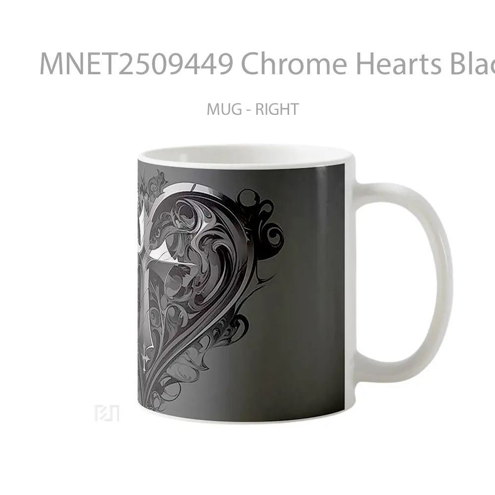 Chrome Hearts Black Mug MNET2509449