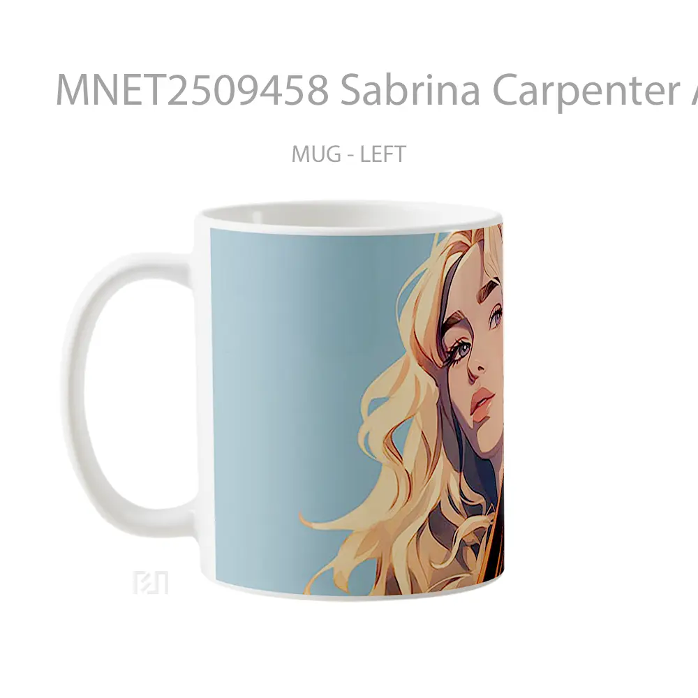 Sabrina Carpenter Artistic Portrait Mug MNET2509458 - All-side / Desain