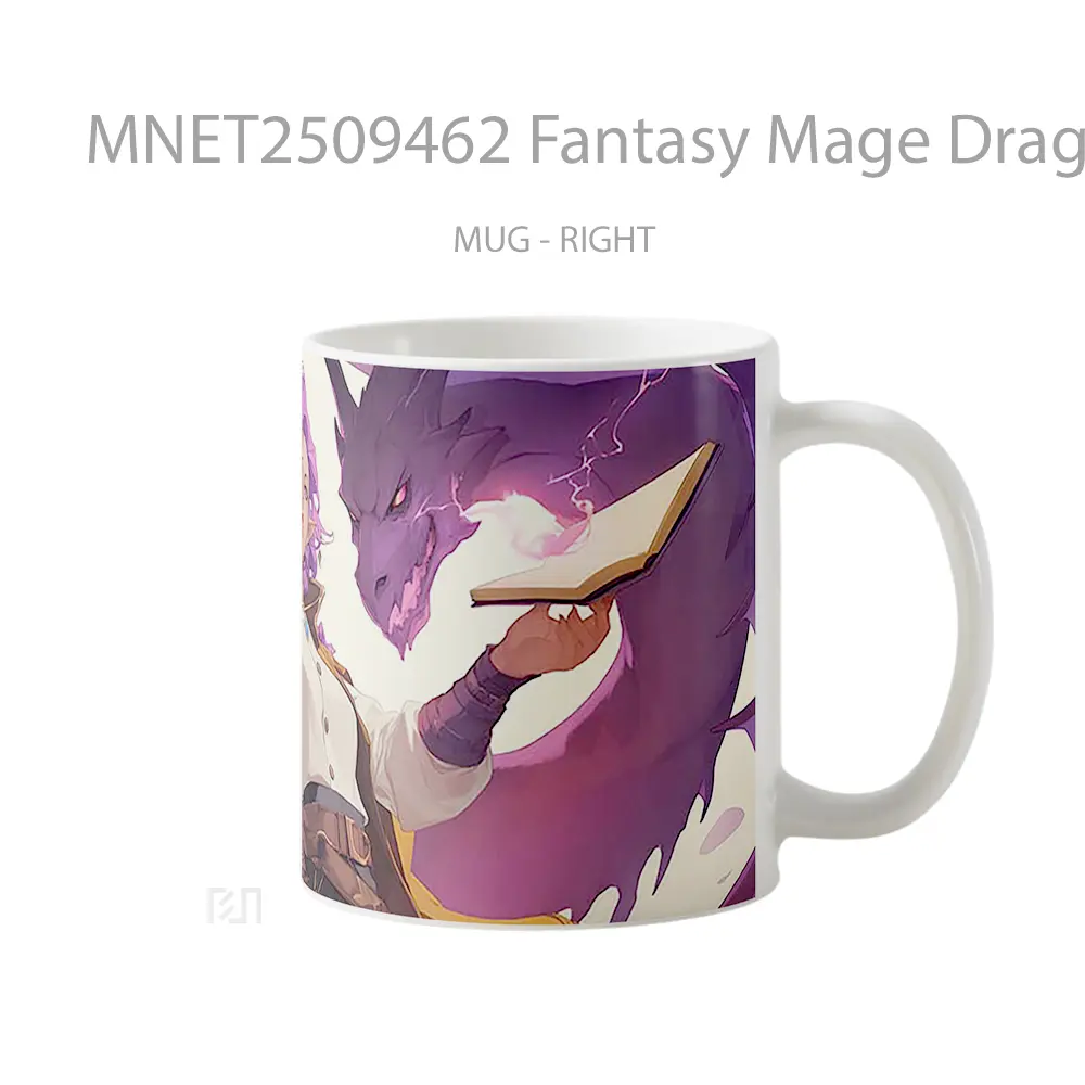 Fantasy Mage Dragon Magic Mug MNET2509462
