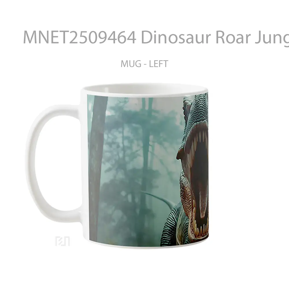 Dinosaur Roar Jungle Mug MNET2509464 - All-side / Desain