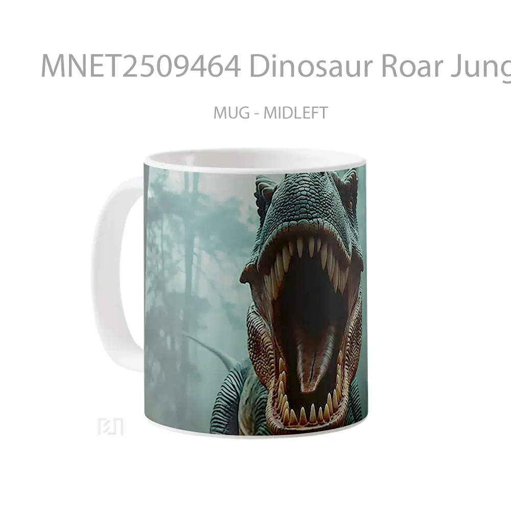 Dinosaur Roar Jungle Mug MNET2509464 - All-side / Desain