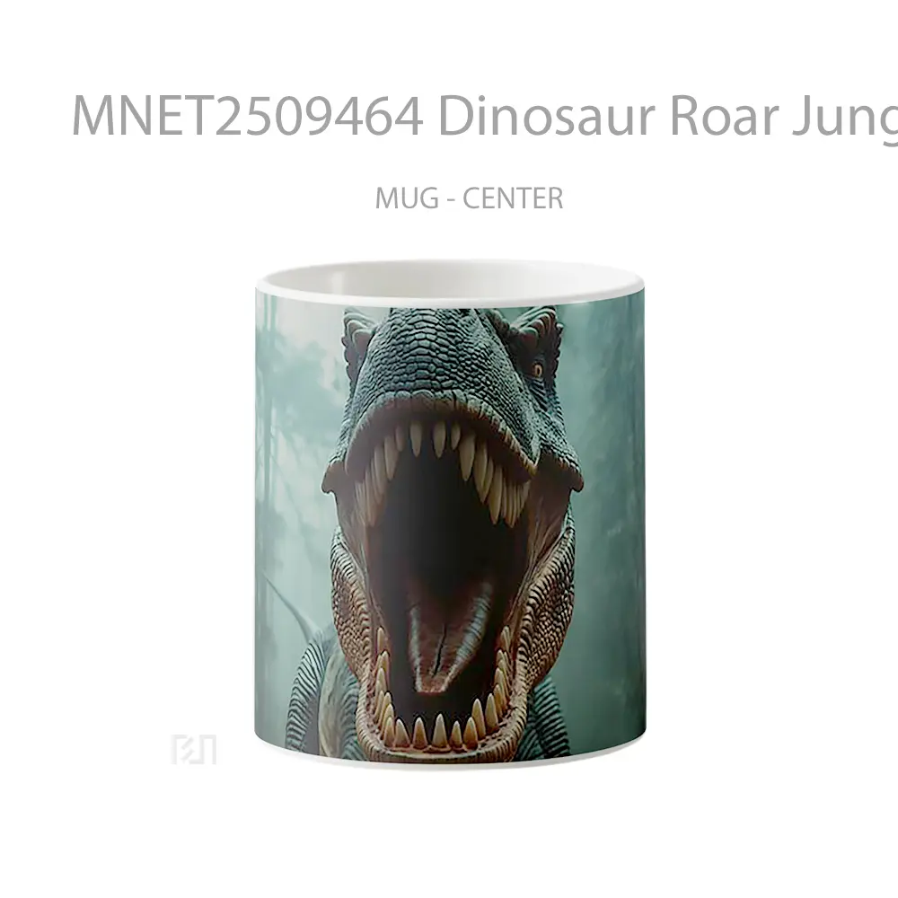 Dinosaur Roar Jungle Mug MNET2509464 - All-side / Desain