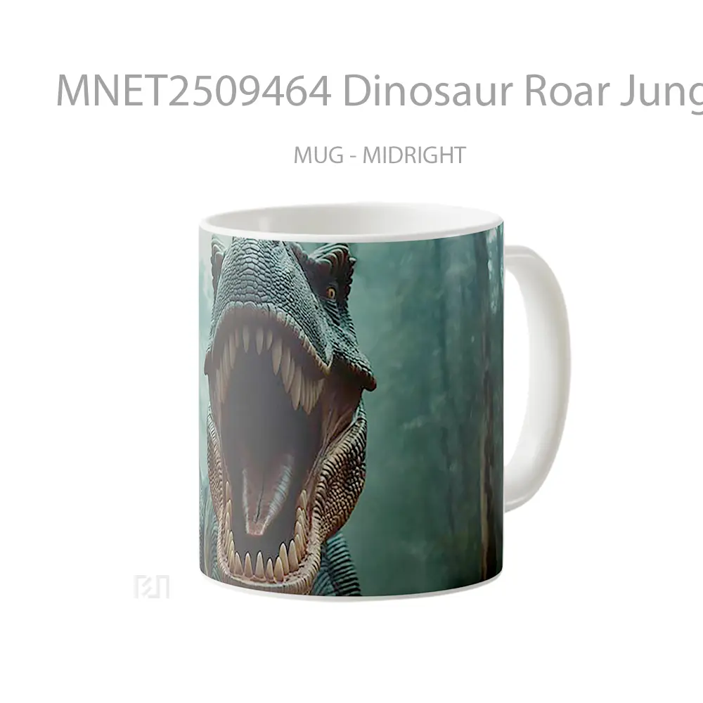 Dinosaur Roar Jungle Mug MNET2509464 - All-side / Desain