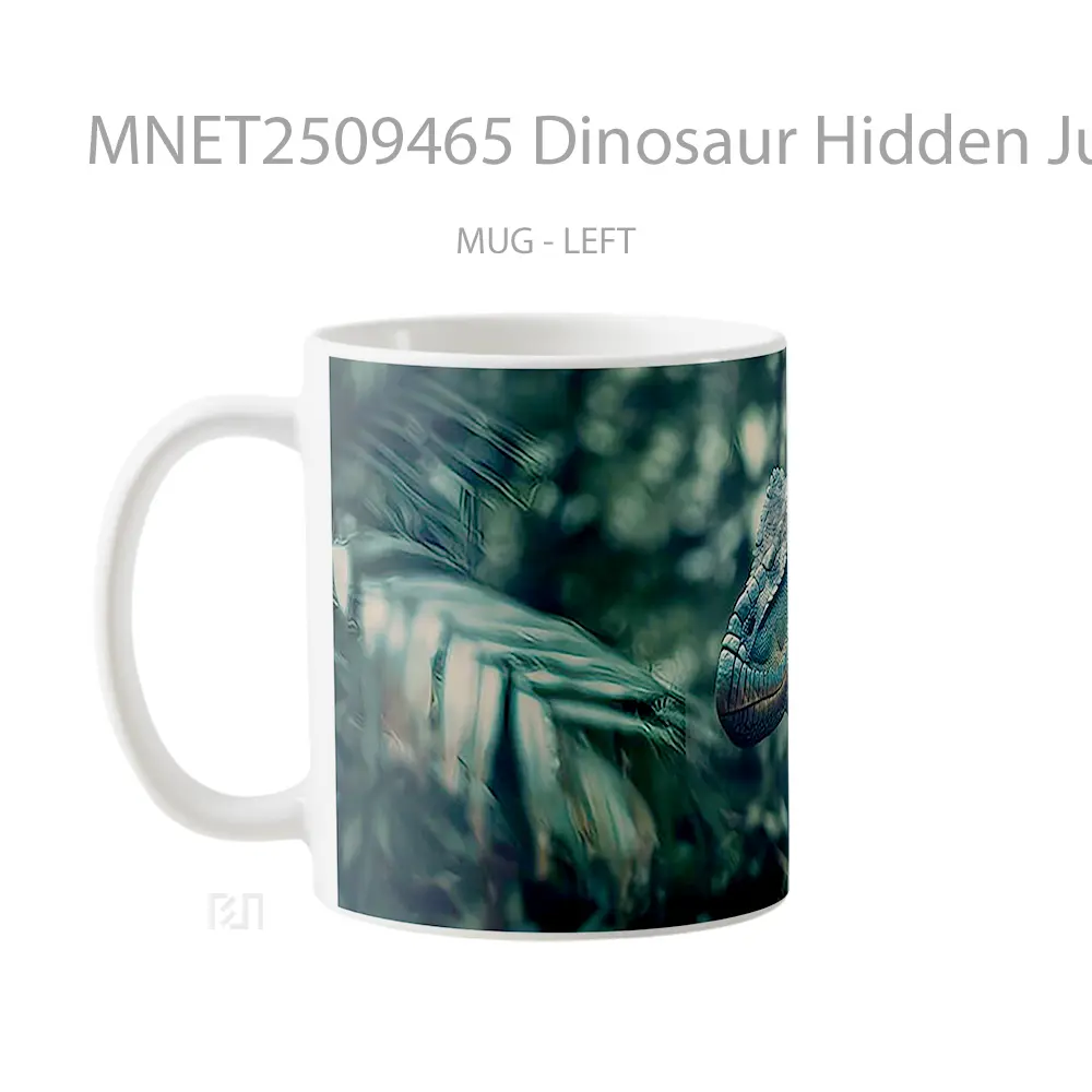 Dinosaur Hidden Jungle Mug MNET2509465 - All-side / Desain
