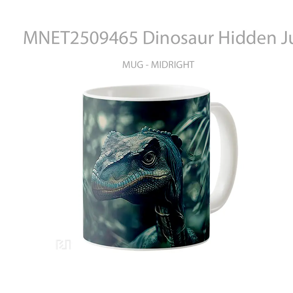 Dinosaur Hidden Jungle Mug MNET2509465 - All-side / Desain