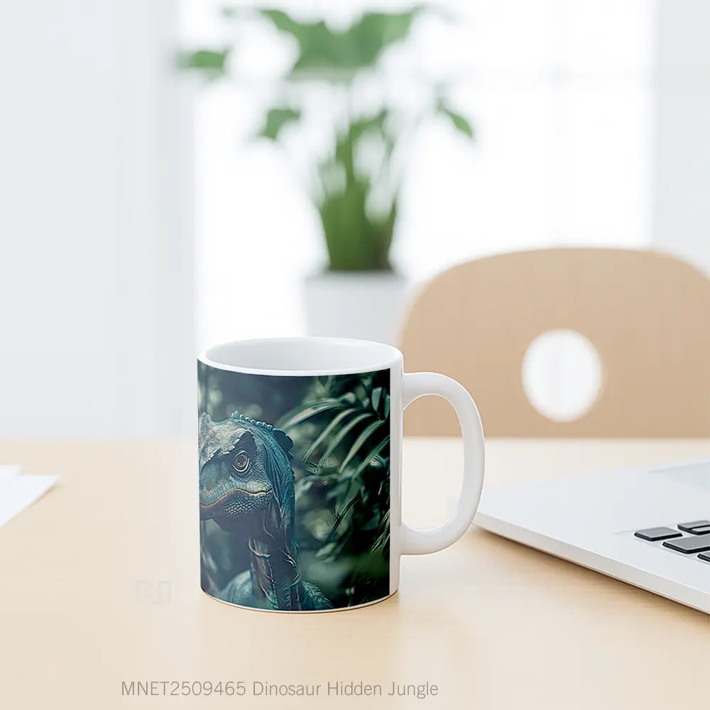 Dinosaur Hidden Jungle Mug MNET2509465 - All-side / Desain