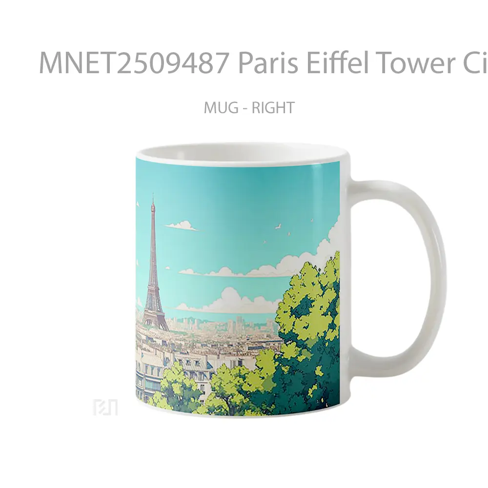 Paris Eiffel Tower Cityscape Mug MNET2509487