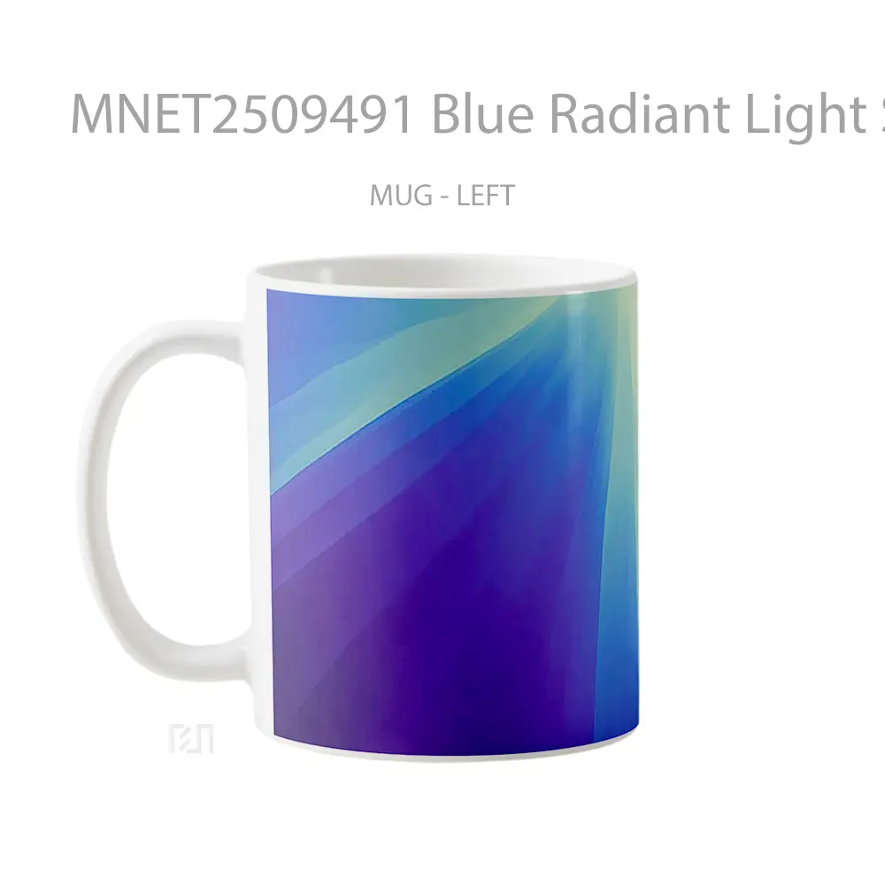 Blue Radiant Light Sequoia Mug MNET2509491 - All-side / Desain