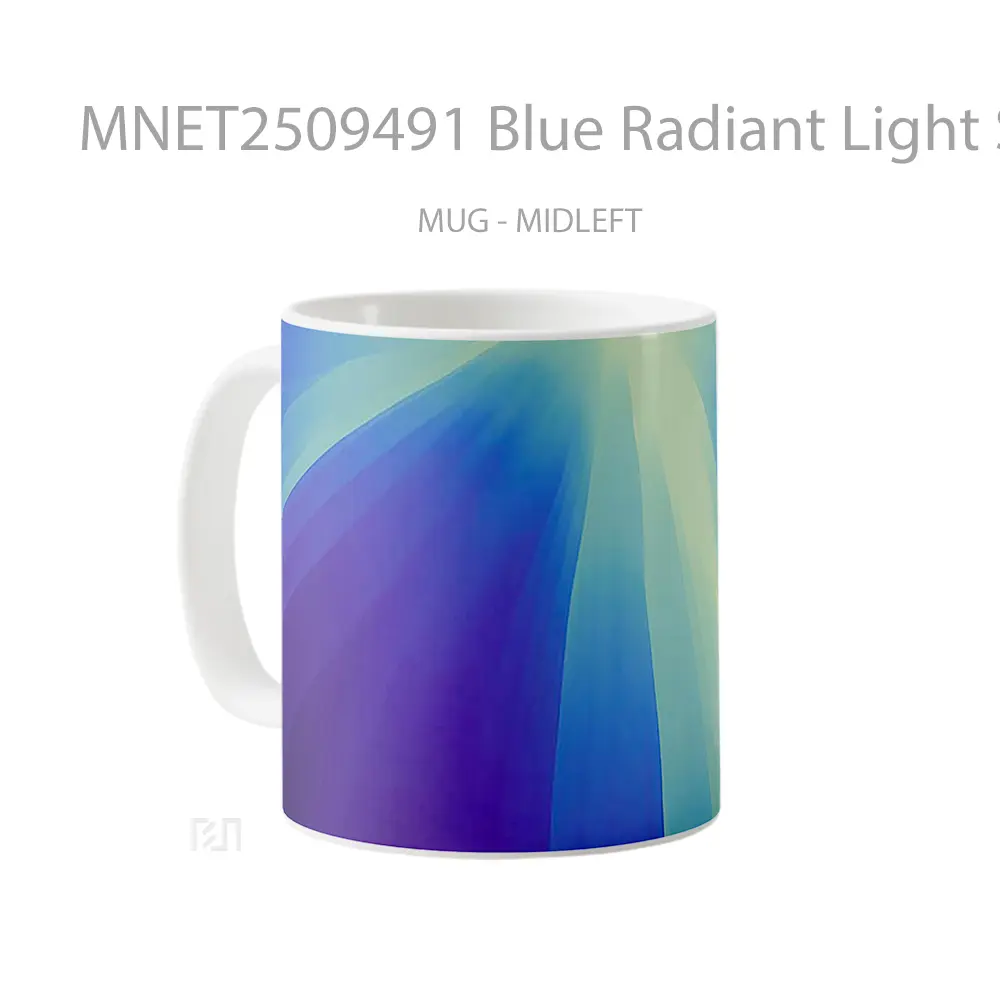Blue Radiant Light Sequoia Mug MNET2509491 - All-side / Desain
