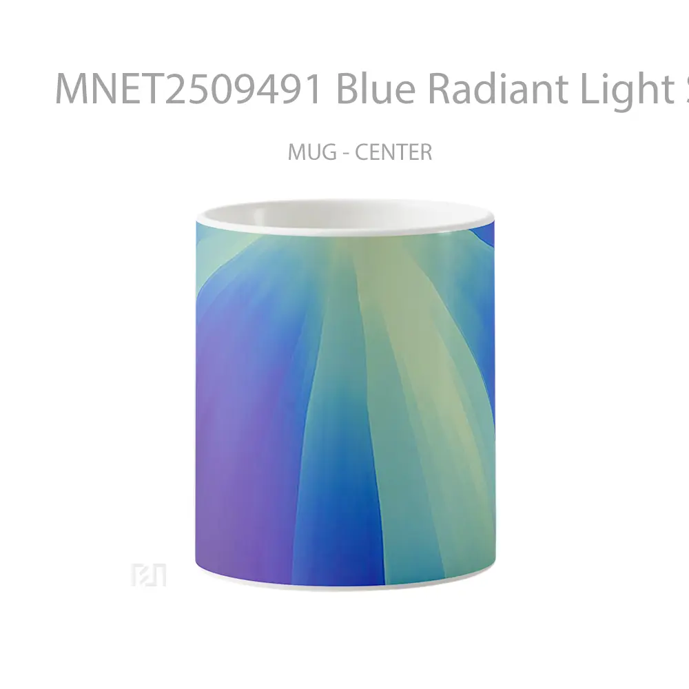 Blue Radiant Light Sequoia Mug MNET2509491 - All-side / Desain