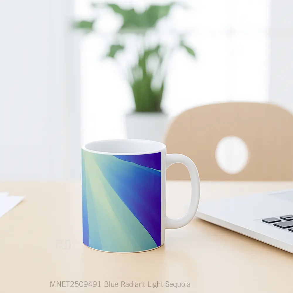 Blue Radiant Light Sequoia Mug MNET2509491 - All-side / Desain