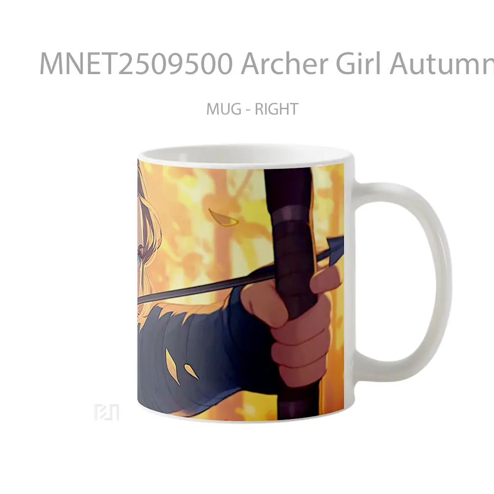 Archer Girl Autumn Forest Mug MNET2509500