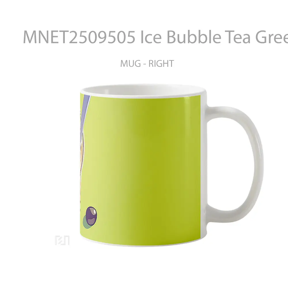 Ice Bubble Tea Green Mug MNET2509505