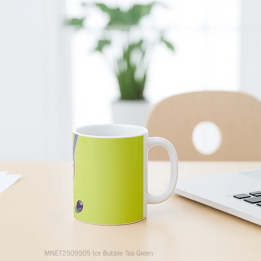 Ice Bubble Tea Green Mug MNET2509505 - All-side / Desain