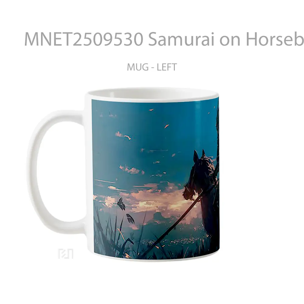 Samurai On Horseback Epic Mug MNET2509530 - All-side / Desain