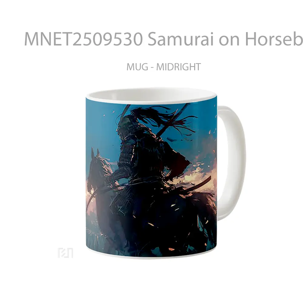 Samurai On Horseback Epic Mug MNET2509530 - All-side / Desain