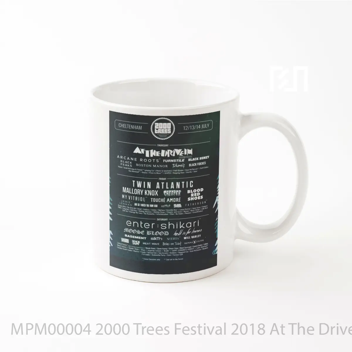 Mug 2000 Trees Festival 2018 At The Drive In Twin Atlantic MPM00004