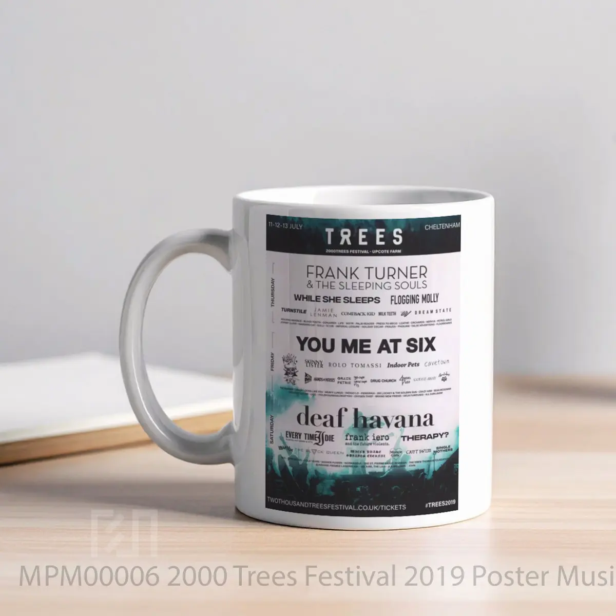 Mug 2000 Trees Festival 2019 MPM00006 - All-side / Desain