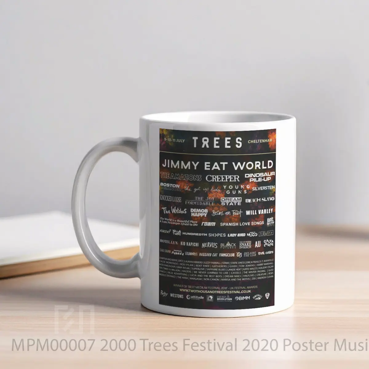 Mug 2000 Trees Festival 2020 MPM00007 - All-side / Desain