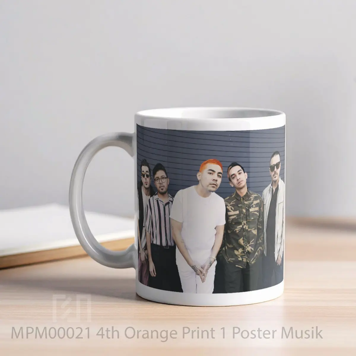 Mug 4th Orange Print 1 MPM00021 - All-side / Desain