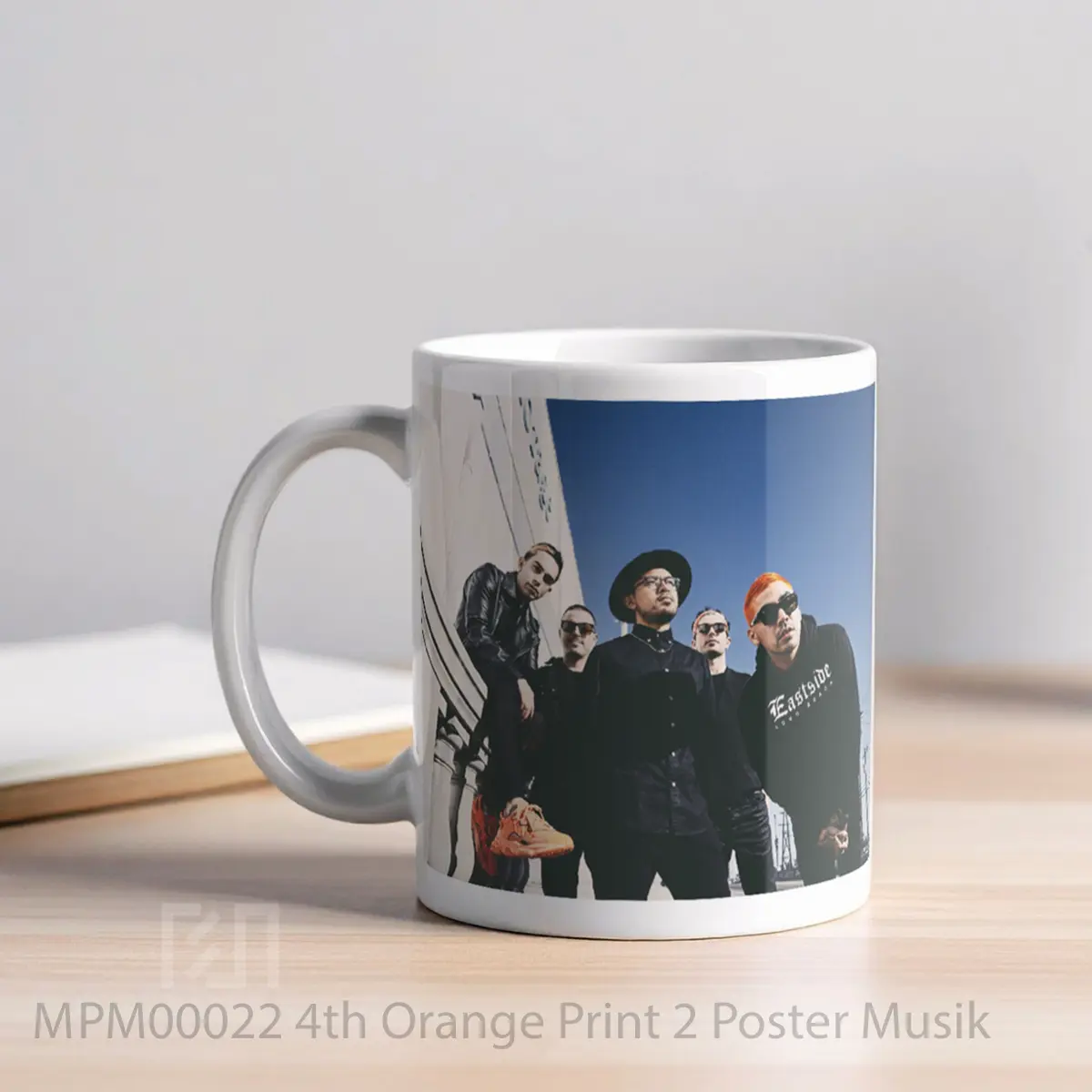 Mug 4th Orange Print 2 MPM00022 - All-side / Desain