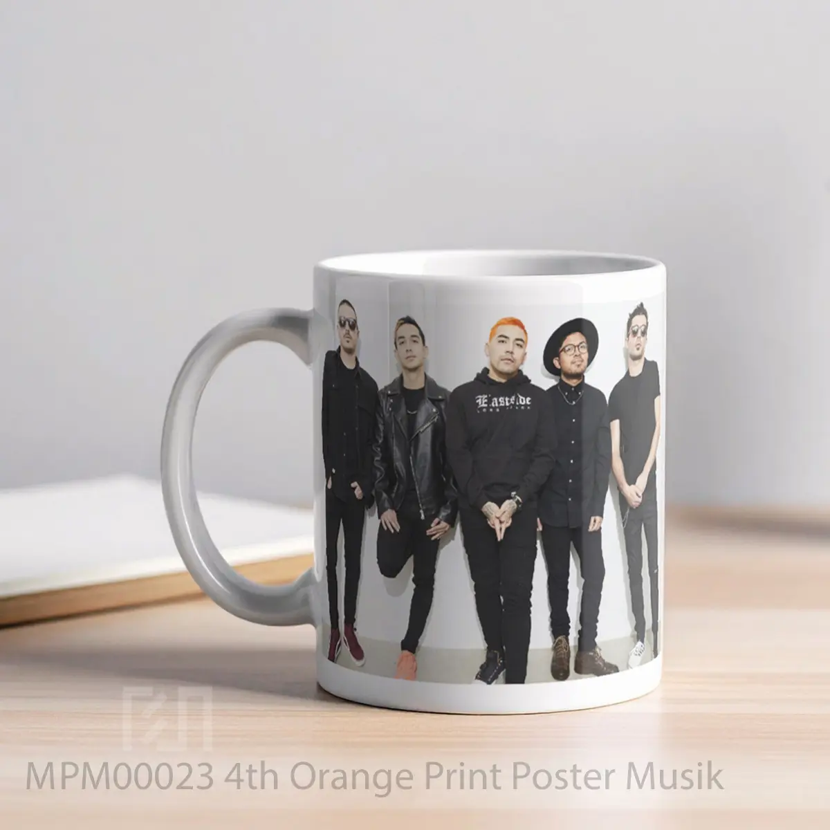 Mug 4th Orange Print MPM00023 - All-side / Desain