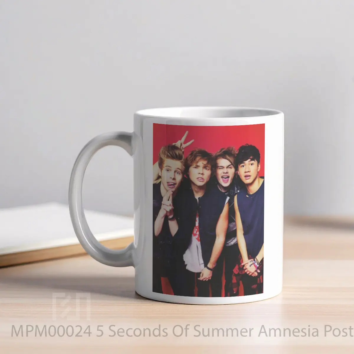 Mug 5 Seconds Of Summer Amnesia MPM00024 - All-side / Desain