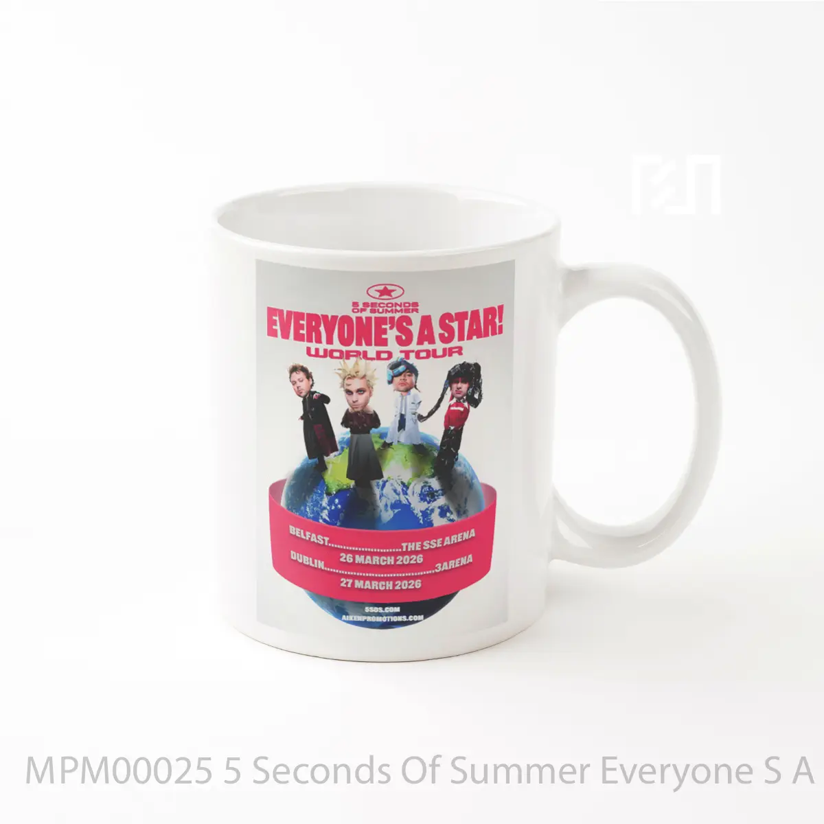 Mug 5 Seconds Of Summer Everyone S A Star 2026 Ireland Tour MPM00025