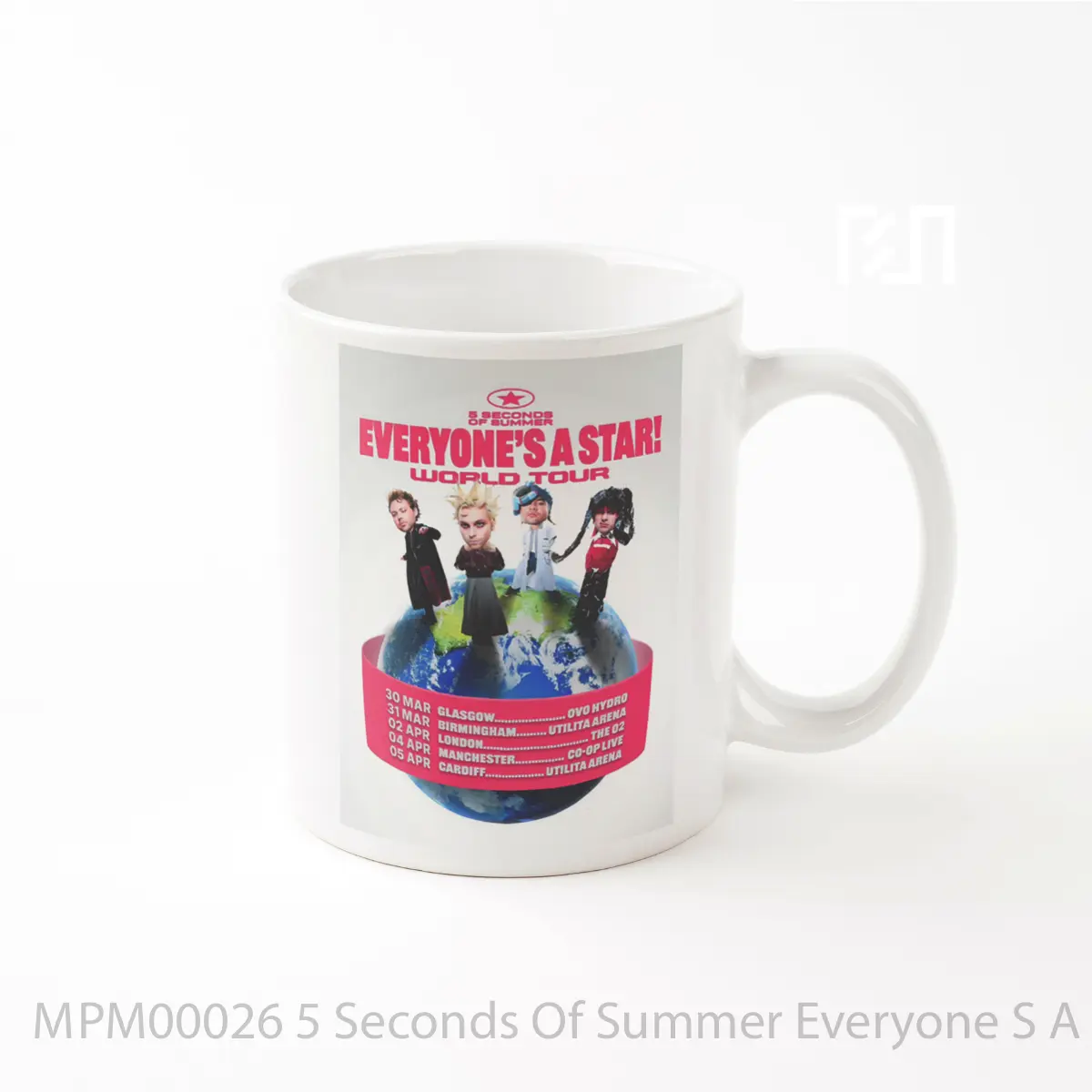 Mug 5 Seconds Of Summer Everyone S A Star 2026 Uk Arena Tour MPM00026