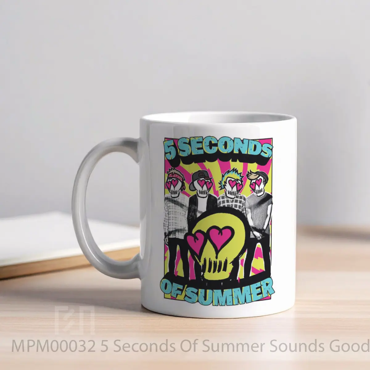 Mug 5 Seconds Of Summer Sounds Good Feels Good 3 MPM00032 - All-side / Desain