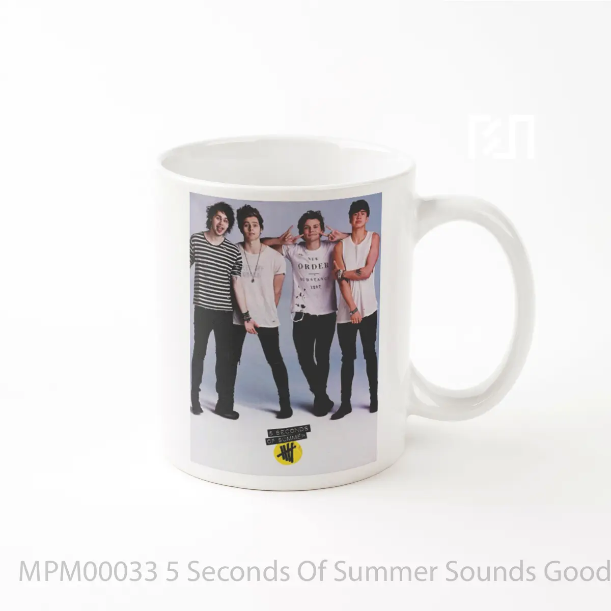Mug 5 Seconds Of Summer Sounds Good Feels Good 4 MPM00033