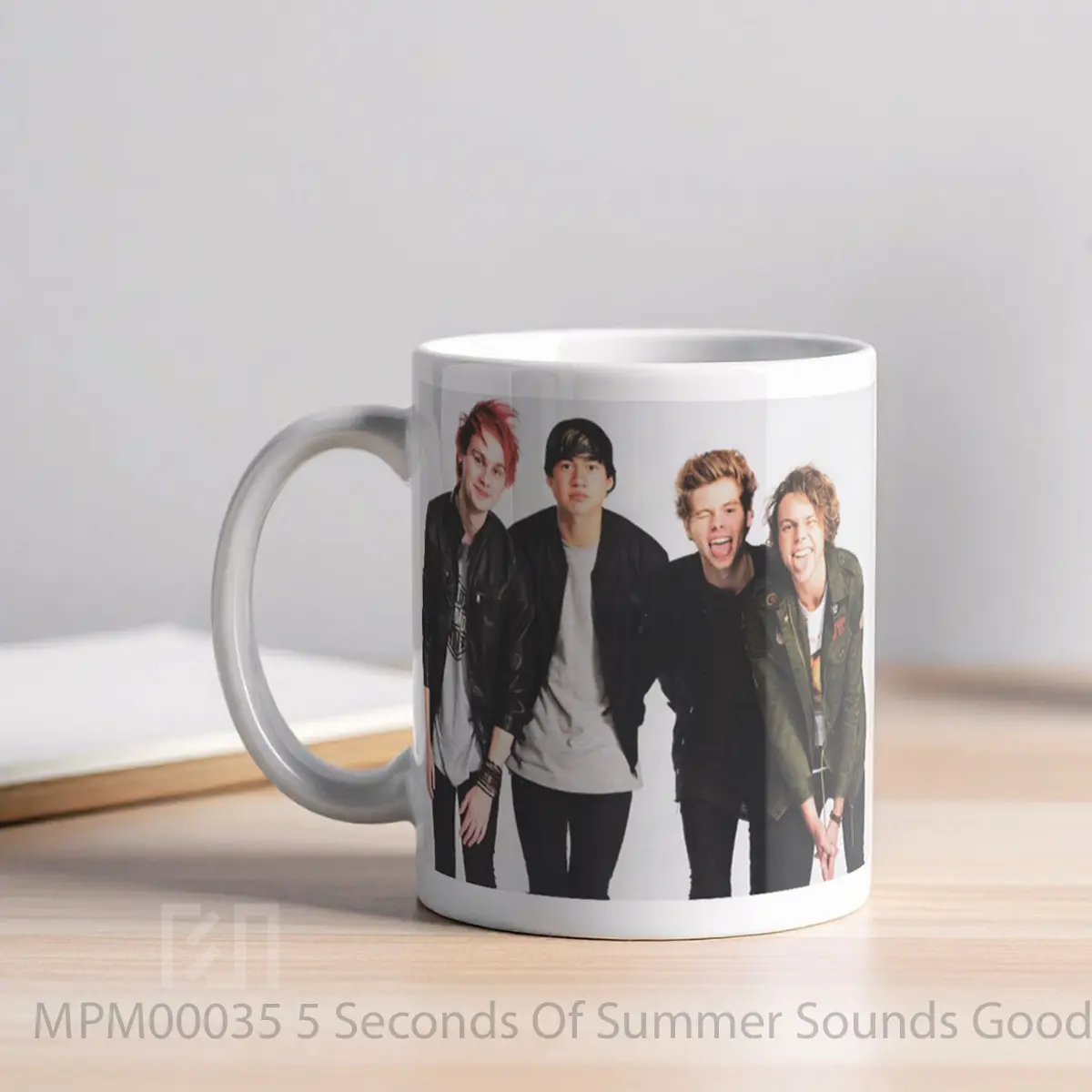 Mug 5 Seconds Of Summer Sounds Good Feels Good MPM00035 - All-side / Desain