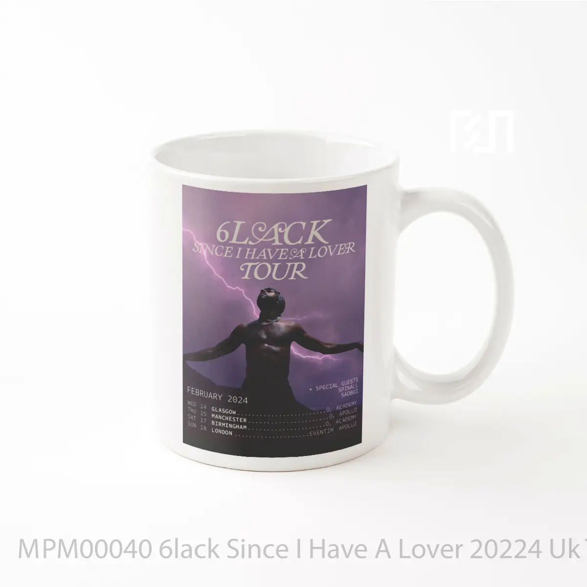 Mug 6lack Since I Have A Lover 20224 Uk Tour MPM00040