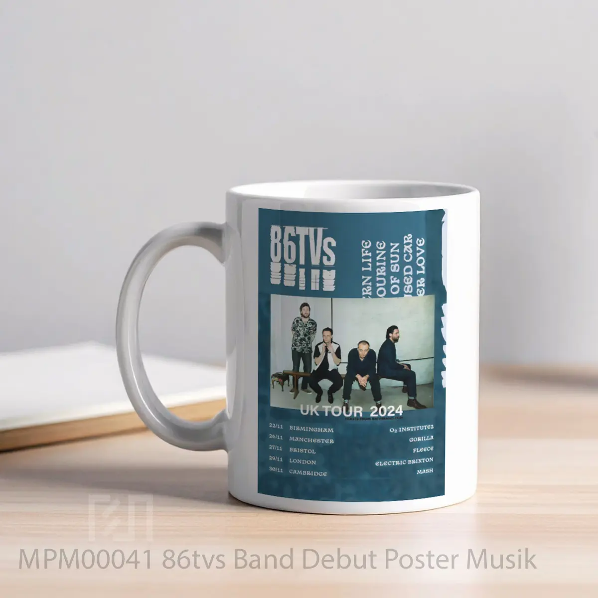Mug 86tvs Band Debut MPM00041 - All-side / Desain