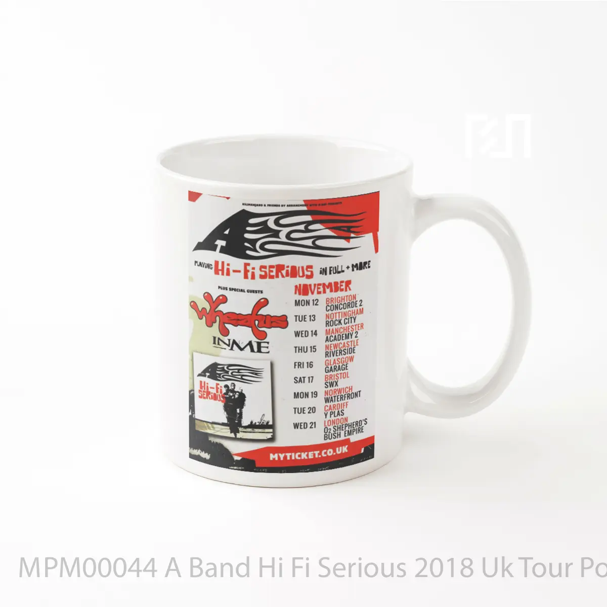 Mug A Band Hi Fi Serious 2018 Uk Tour MPM00044