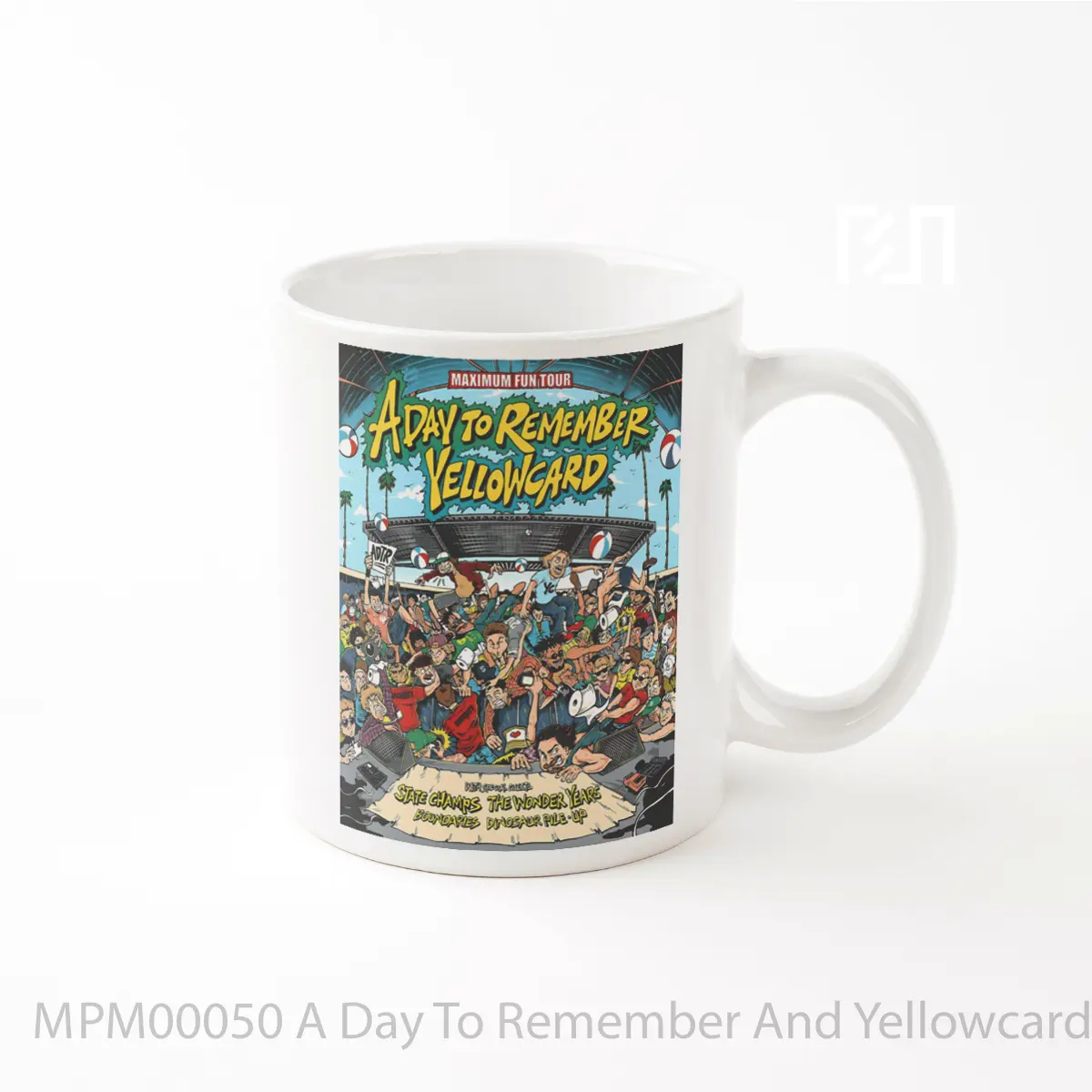 Mug A Day To Remember And Yellowcard Maximum Fun Tour 2025 MPM00050