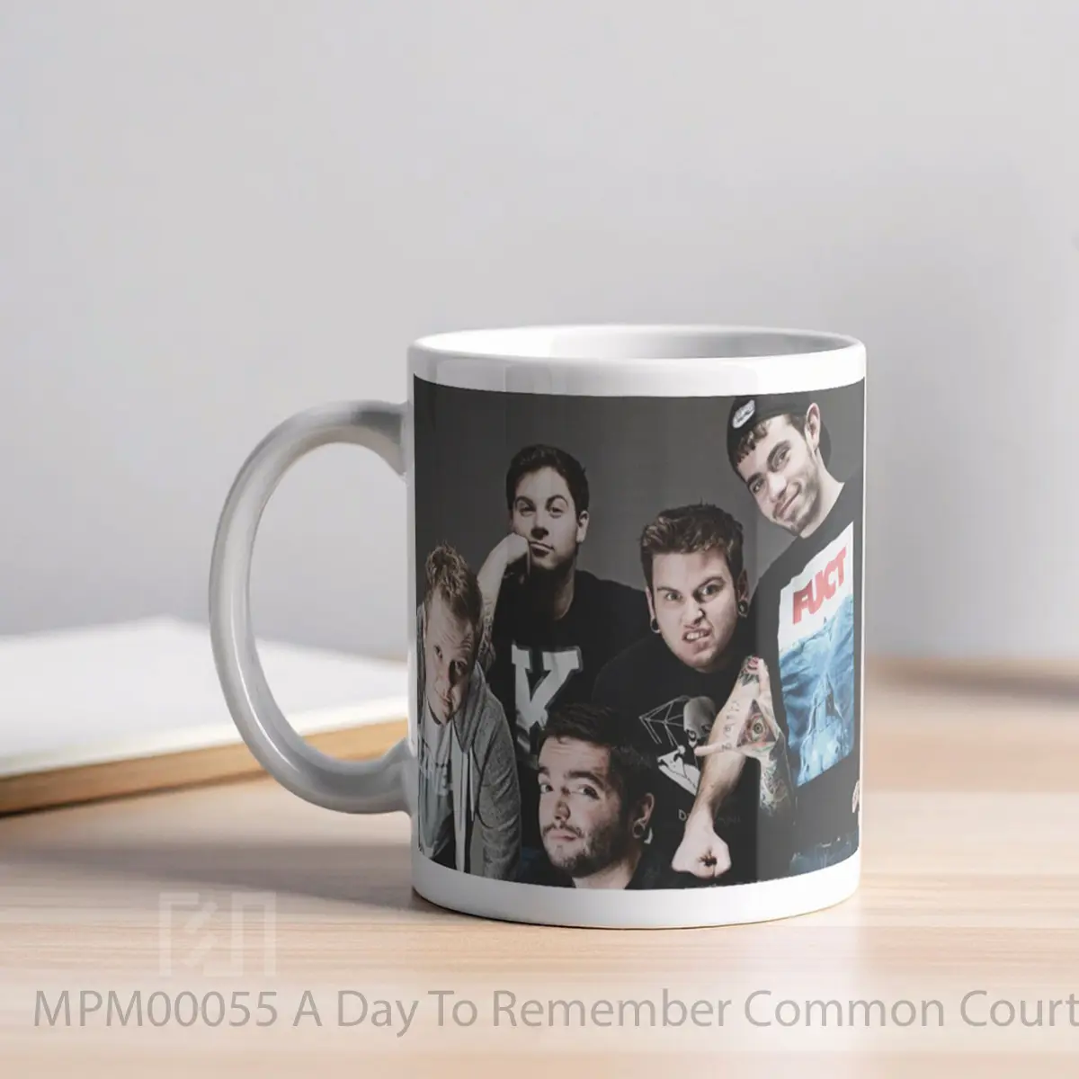 Mug A Day To Remember Common Courtesy 1 MPM00055 - All-side / Desain