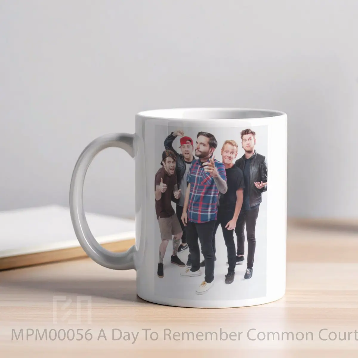Mug A Day To Remember Common Courtesy 2 MPM00056 - All-side / Desain
