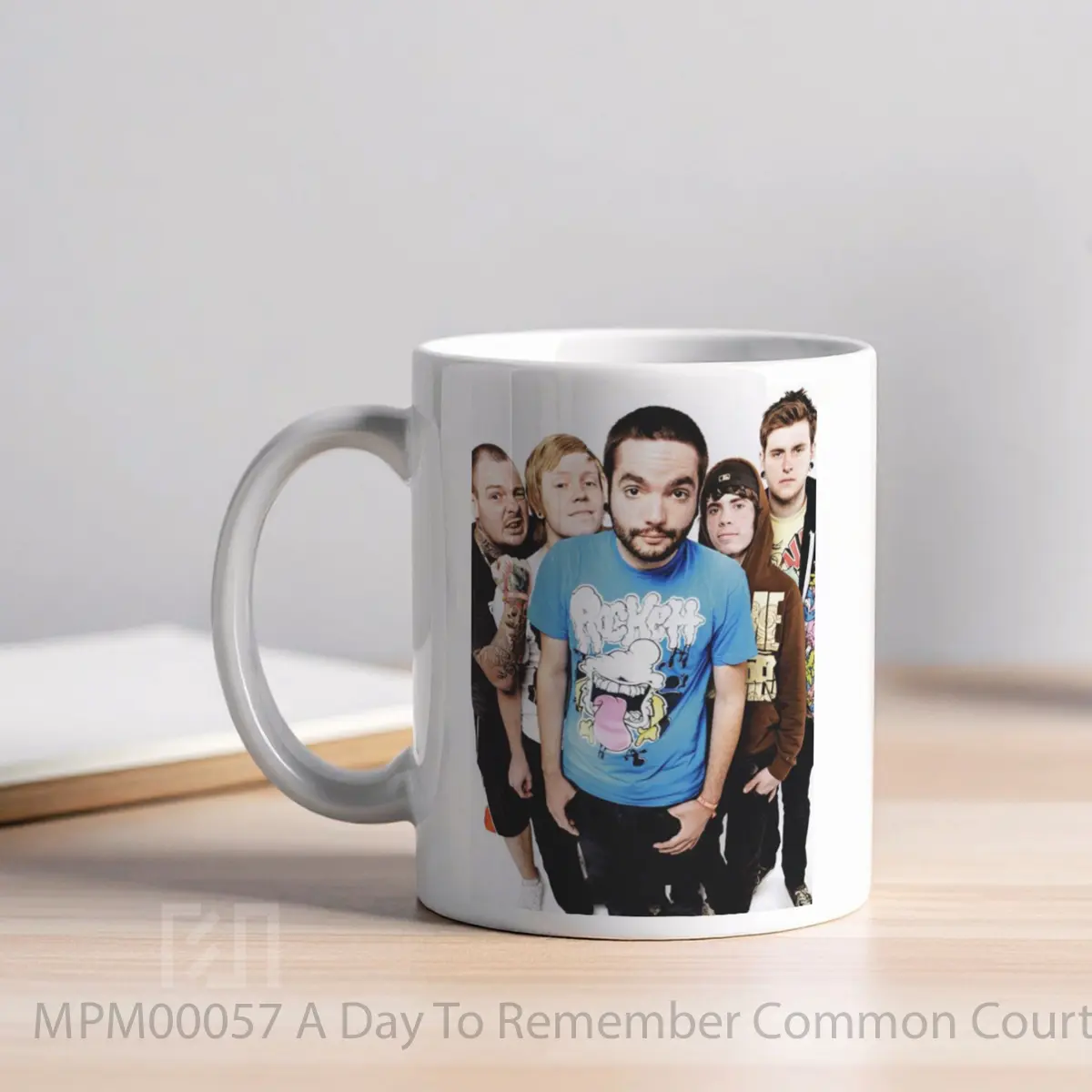 Mug A Day To Remember Common Courtesy 3 MPM00057 - All-side / Desain