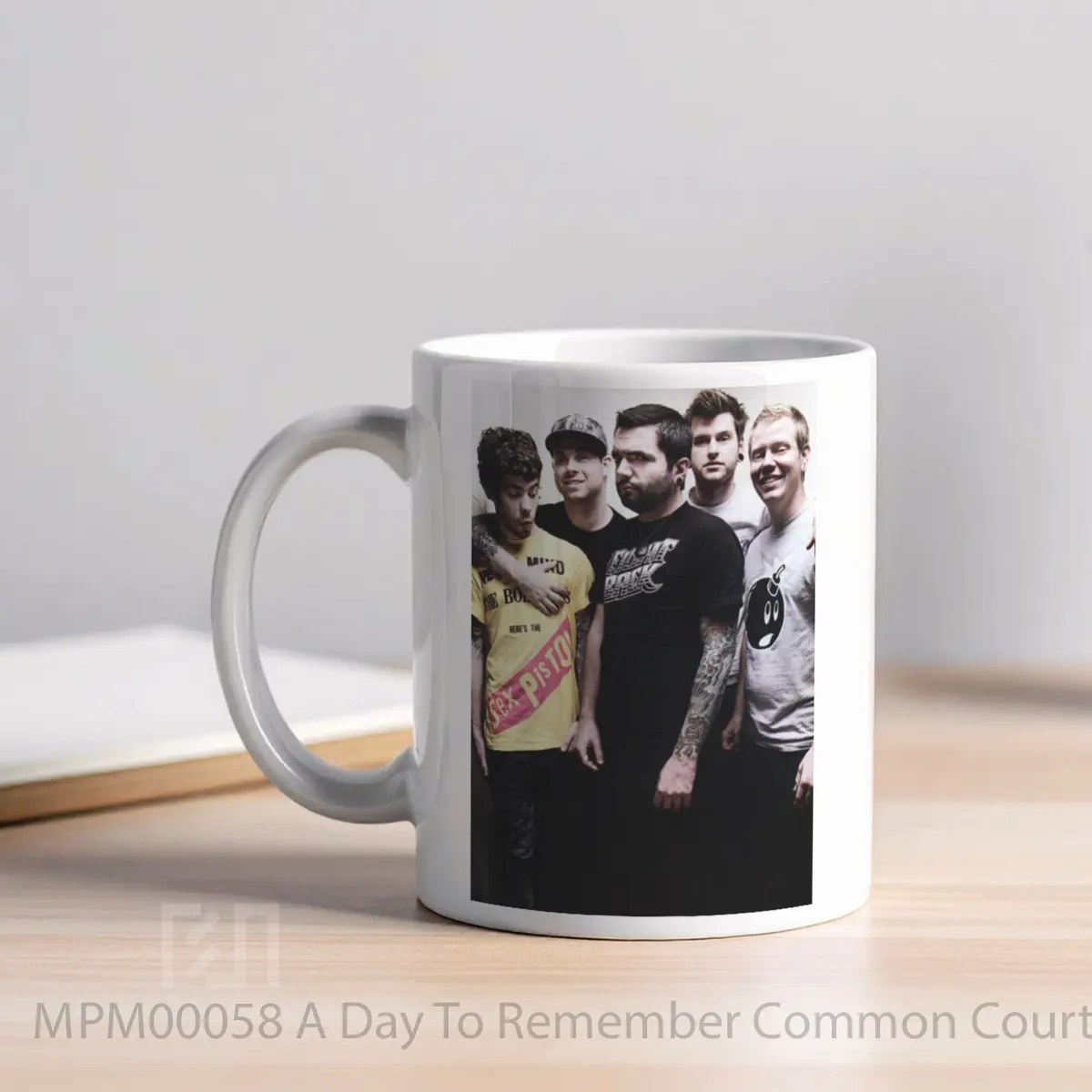 Mug A Day To Remember Common Courtesy 4 MPM00058 - All-side / Desain