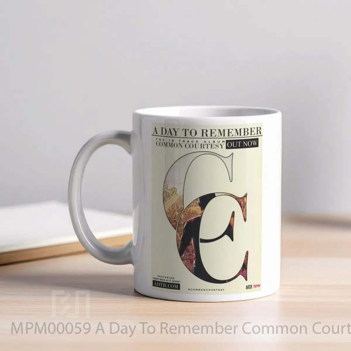 Mug A Day To Remember Common Courtesy MPM00059 - All-side / Desain